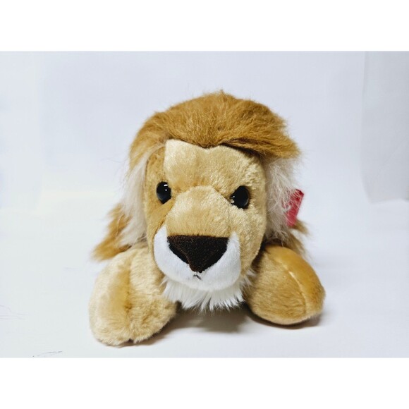 Aurora World Flopsies Leonardus Lion 12" Plush NWT Lying Down Lion 2016 WT - Picture 3 of 10